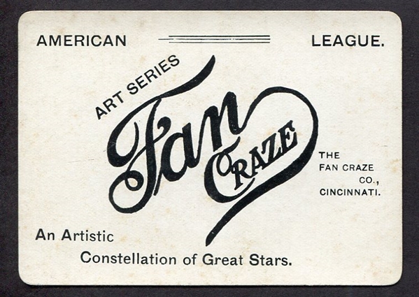 1906 Fan Craze American League Header Card