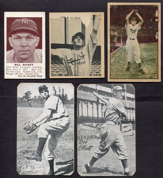 1940s/50s Type Card Lot of 5