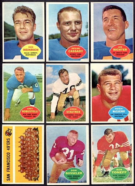1960 Topps Lot of 16 Different w/HOFers