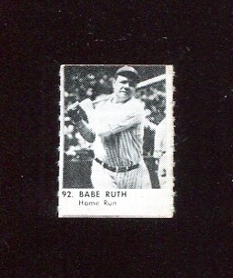 1950 R423 Babe Ruth Nrmt