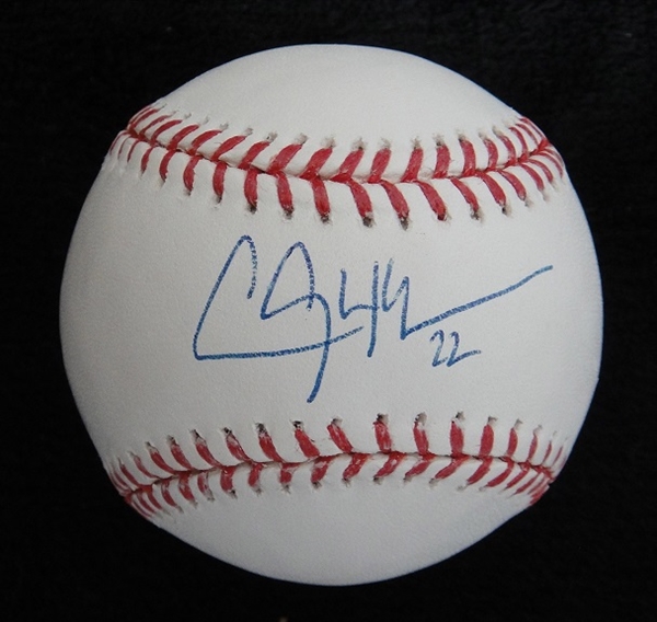 Clayton Kershaw Autographed Baseball Rawlings Authentic Collection