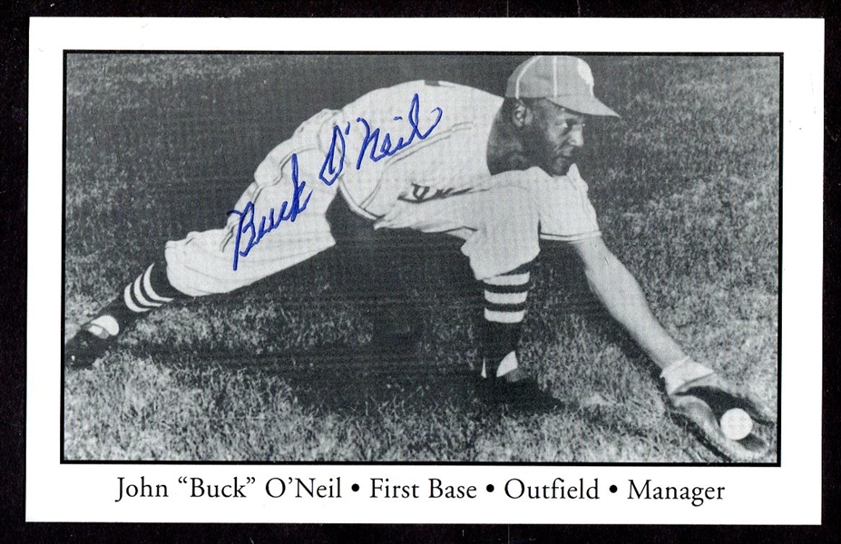 "Buck" ONeil Autograph