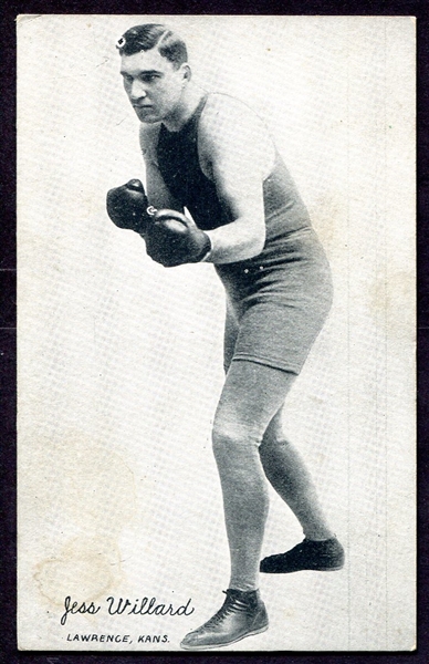 1921 Exhibits Boxing Jess Willard