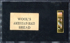 W551 Wools American-Maid Bread George Sisler 