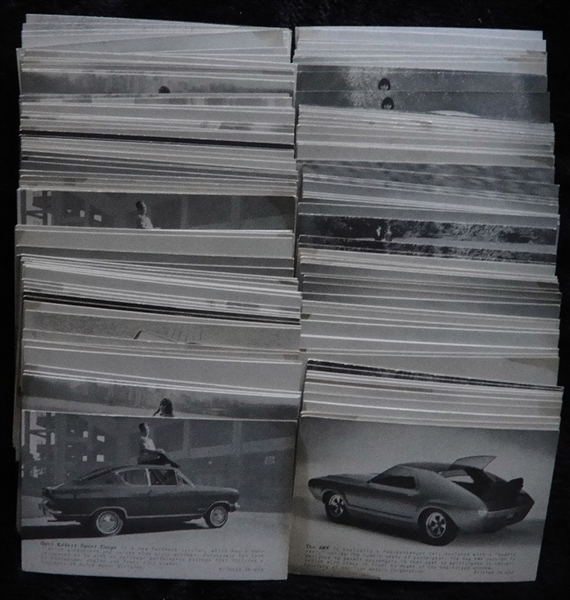1960s Exhibits Sports Cars/Concept Cars Lot of 137 