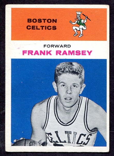 1961 Fleer #35 Frank Ramsey Boston Celtics