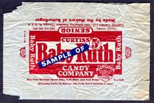 Curtiss Baby Ruth "Sample of" Wrapper