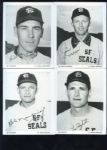 1953 San Francisco Seals Team Set of 24 Nrmt/Mt