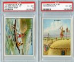 T73 Indian Life in the 60s lot of two PSA 6s