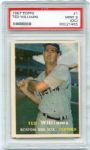 1957 Topps #1 Ted Williams PSA 9 OC