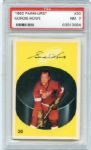 1962 Parkhurst Hockey #30 Gordie Howe PSA 7