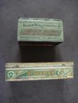 Lot of Four 19th Century Tobacco Tins, Mayo Cut Plug, Richmond Straight Cut and Richmond Mixture