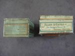 Lot of Four 19th Century Tobacco Tins, Mayo Cut Plug, Richmond Straight Cut and Richmond Mixture