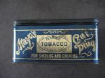 Lot of Four 19th Century Tobacco Tins, Mayo Cut Plug, Richmond Straight Cut and Richmond Mixture