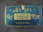 Lot of Four 19th Century Tobacco Tins, Mayo Cut Plug, Richmond Straight Cut and Richmond Mixture