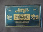 Lot of Four 19th Century Tobacco Tins, Mayo Cut Plug, Richmond Straight Cut and Richmond Mixture