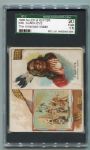 N36 1888 Allen & Ginter Large Indian Series "The American Indian"  Black Eye SGC 20