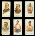 1887 N28 "The Worlds Champions" Group of 6 Sports  Non-Baseball