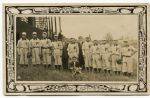 Early 1900s RPPC of College Team In Uniform