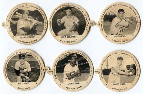 1954 Dixie Lid Complete set of 18