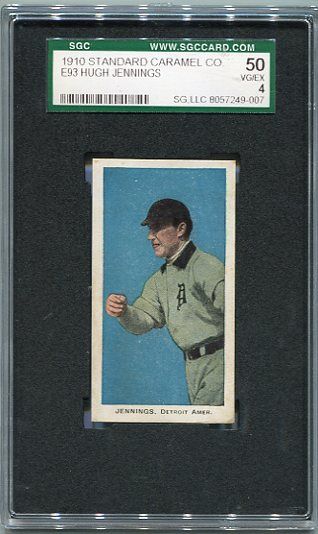 E93 Hugh Jennings SGC 50