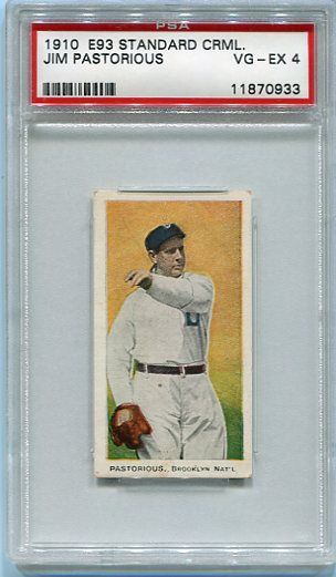 E93 Jim Pastorius PSA 4
