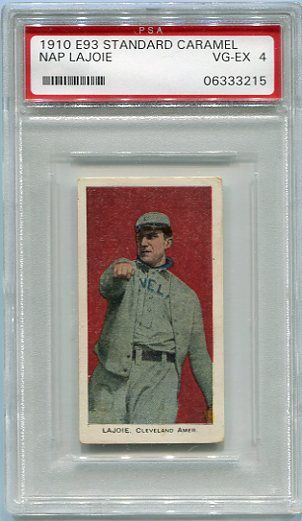 E93 Nap Lajoie PSA 4