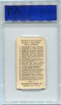 E95 Bill Carrigan PSA 4