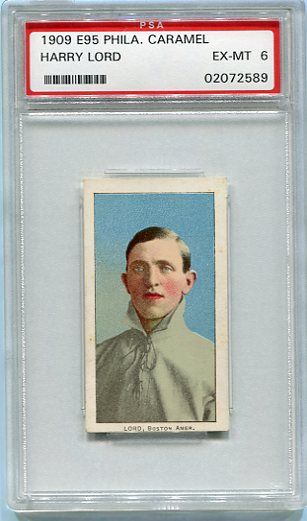 E95 Harry Lord PSA 6 Only one graded higher by PSA!
