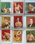 57 card Boxing Lot 1890-1951 from Eight different issues