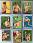 57 card Boxing Lot 1890-1951 from Eight different issues