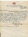 George "High Pockets" Kelly Twice Signed Letter on Cincinnati Reds Letterhead