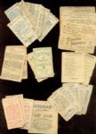 Large Non Sport Tobacco card lot (89) 