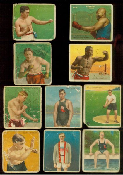 T218 Champions (Mecca/Hassan) lot of 14  w/Jack Johnson