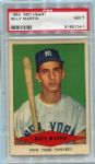 1954 Red Heart Billy Martin PSA 7