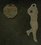 1939 Hall of Fame medal and Canton Coca Cola bottle opener