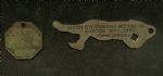 1939 Hall of Fame medal and Canton Coca Cola bottle opener