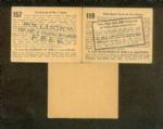 R69 Horrors of War Stamped back & Overprinted back plus Uncle Sam card Blank back #4.