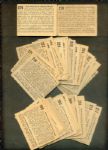 R69 Horrors of War - High numbers vg to vg+  (34) different