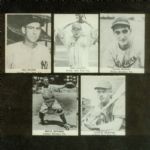 1947 D323 Tip-Top bread group of 10 different cards