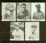 1947 D323 Tip-Top bread group of 10 different cards