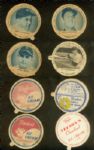 1952-1954 circa Dixie Lids - Group of 15 baseball & 1 Movie Star