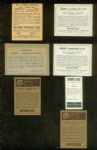 Boxing, Basketball, Football card lot. w/rare Lapchick Basketball (HOF) trade card