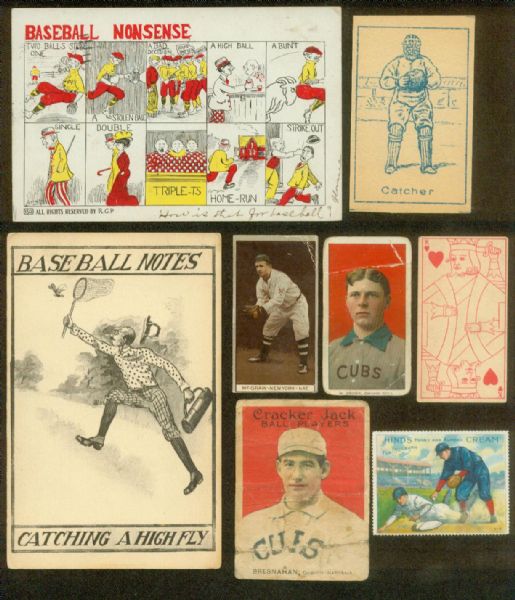 T206, T207, E145 plus several other 1900s items 