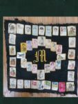 S74 Patchwork quilt- Neat Folk Art display piece
