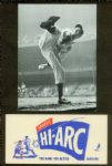 1900s mixed lot w/ Babe Ruth Stereoview, Billy Sunday PC, Atlantic Gas baseball blotter etc..