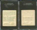 T218 Champions (Hassan) 2 cards of James Jeffries, Front View SGC60 and Side View SGC55