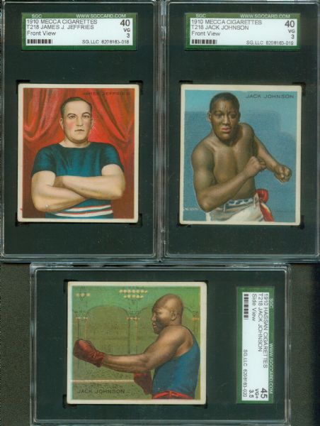 T218 Champions (Hassan) Jeffries SGC40, Johnson Front View SGC40 & Side View SGC 45