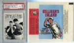 1965 Gilligans Island #21 PSA 6 & Wrapper