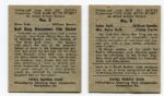 R421 1948 Swell Babe Ruth Story #2 and #9 EX+
